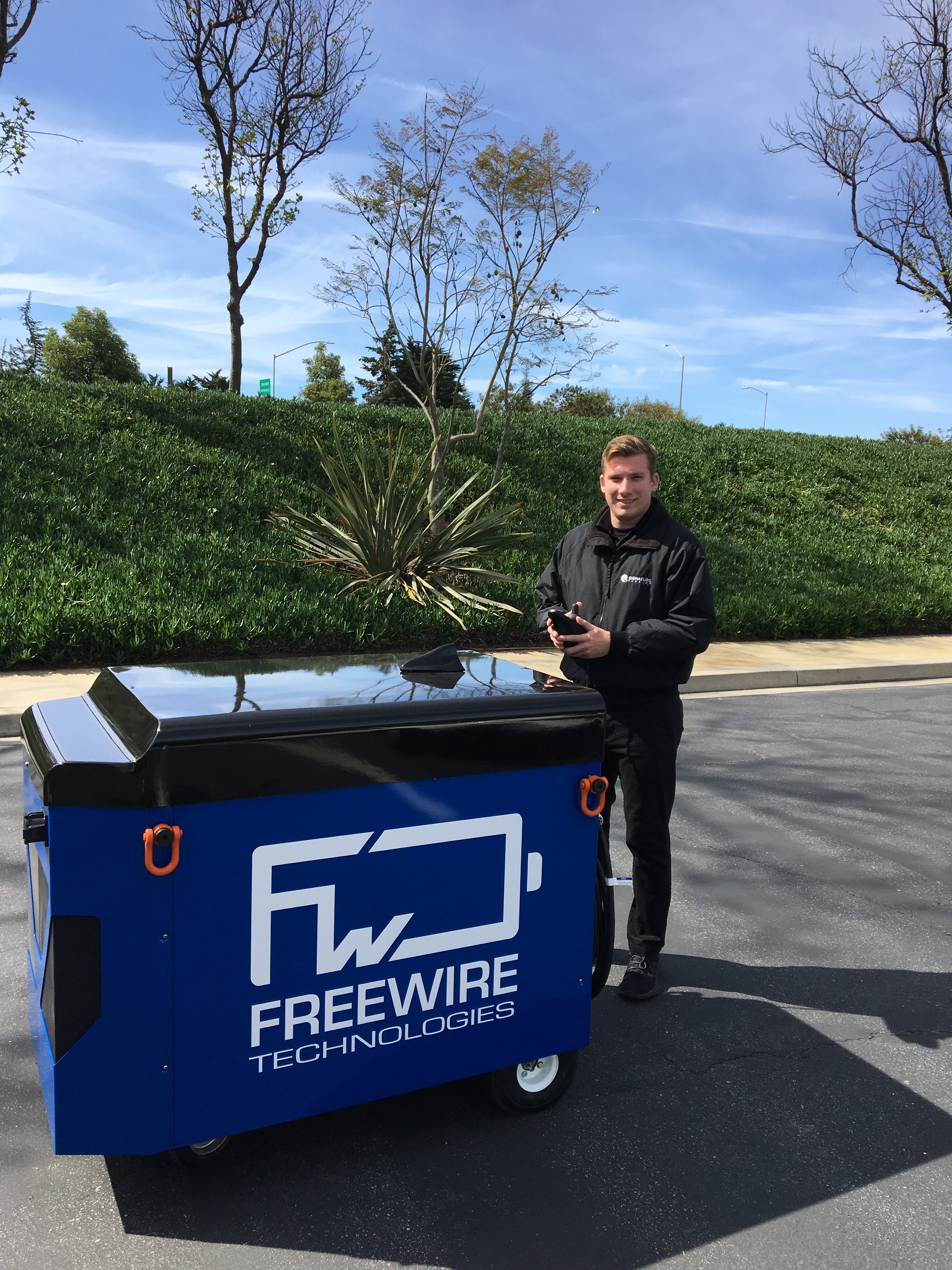 New partnership with FreeWire Technologies